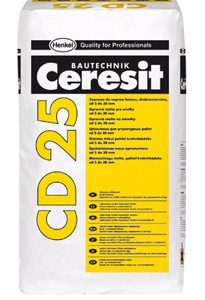 Ceresit CD 25  ⁇  Ремонтно-відновна дрібнозерниста суміш  ⁇