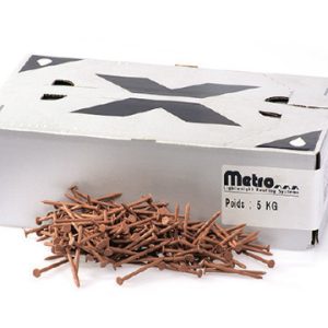 Кровільні цвяхи Metrotile — для композитної черепиці (1 кг) Червоний, 5 кг