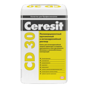 Ceresit CD 30 — Мінеральна суміш — для захисту арматури від корозії