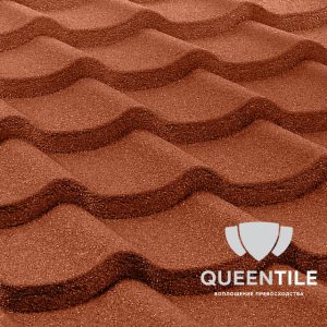 Композитна черепиця QueenTile Standard Terra-Cotta 6-тайловий