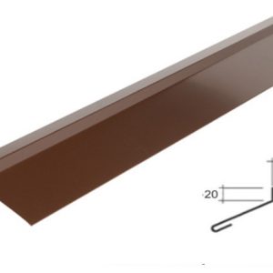 Кінок фігурний 110*30*110mm 0.45 мм Китай RAL 6005
