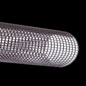 Сітка захисна для жолоба Levex Tube (довжина 2 м) для водостічних систем 125 мм