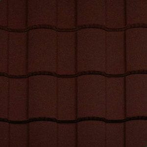 Композитна металочерепиця Metrotile Roman Bordeaux