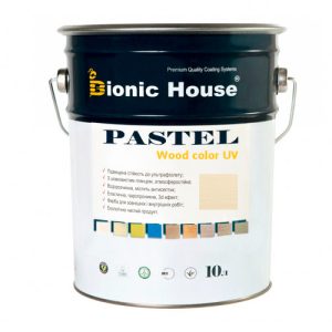 Фарба для дерева Pastel Wood Color  ⁇  Bionic-House  ⁇  10 л  ⁇  Капучино Р-203