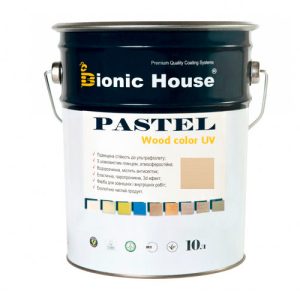 Фарба для дерева PASTEL Wood Color Bionic-House 10 л БейлісР204
