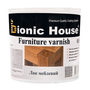 Лак меблевий Joncryl Bionic-House 0,8 л Безбарвний Матовий