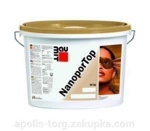 Baumit NanoporTop Декоративна фасадна штукатурка барашок 1,5 к 25 кг