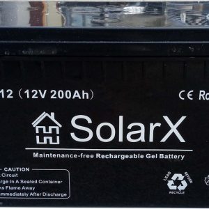 Гелевий акумулятор SolarX SXG200-12 (12V 200Ah)