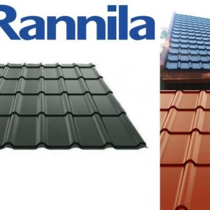 Металочерепиця Rannila DG 4345 PE 0,45 мм 9005