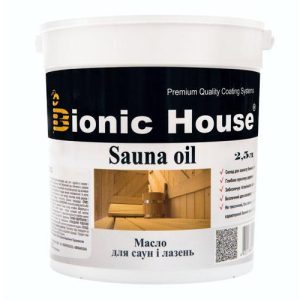 Олія для оброблення саун Bionic-House 2,5 л Безбарвна