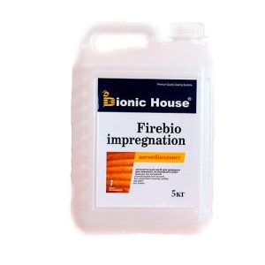 Вогнебіозахисне просочення FireBio Impregnation Bionic-House 5 кг Безбарвне