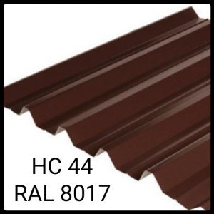 Профнастил НС-44  для покрівлі / RAL 8017 / 0.45