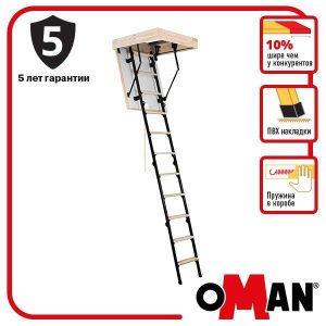 Сходи на горище Oman Mini Termo (80x70) H265