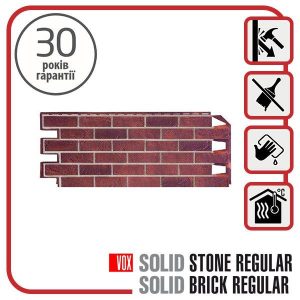Фасадна панель VOX Solid Brick DORSET 1х0,42 м