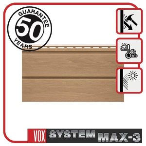 Панель плоска VOX МАX 3 "дуб" 3,85 м (0,96 м2)