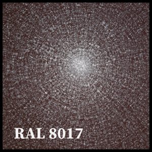 Аркуш оцинкований 0,45 мм Китай RAL 8017 Коричневий Матовий.