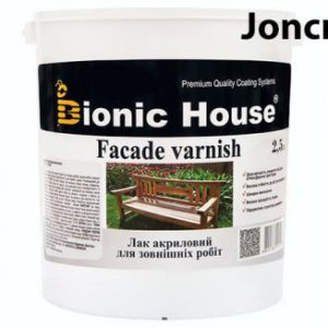 Професійний лак для дерева Joncryl + Colour 10 L (для зовнішніх робіт)