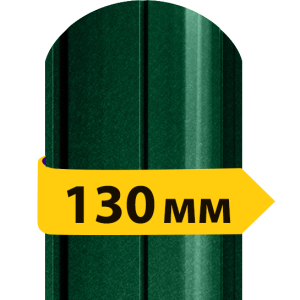 Штакетник матовий поліестер 0,45 мм RAL 6005