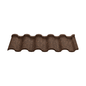 Композитна черепиця Novatik NATURA ROMAN brown earth (коричневий)