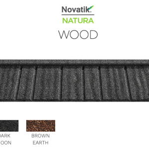 Композитна черепиця Novatik NATURA WOOD