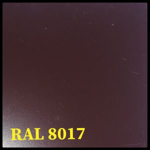 Листова сталь Metipol 0,45 мм Полімер RAL RAL 8017