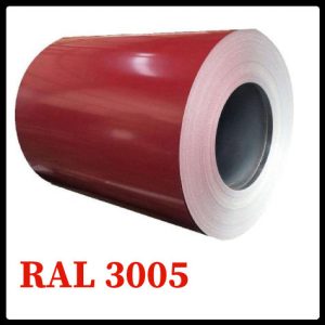 Лист гладкий 0,5 мм — RAL РЕ | ТМ "Löwen Stahl" RAL 3005