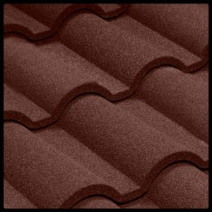 Композитна черепиця  ⁇  QueenTile  ⁇  Verona  ⁇  Brown  ⁇