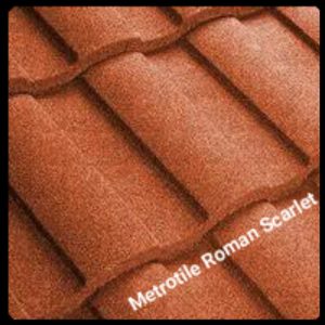Metrotile Roman Scarlet Композитна черепиця