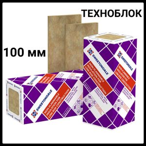 Базальтовий утеплювач  ⁇  Техноблок Стандарт  ⁇  100 мм  ⁇  2.88 м2/упк ⁇  Sweetondale  ⁇  Техноніколь