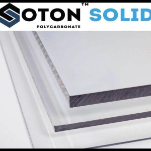 Монолітний полікарбонат — Soton SOLID  4 мм (прозорий)