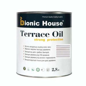 Олія для терасу Bionic-House 2,8 л Білий