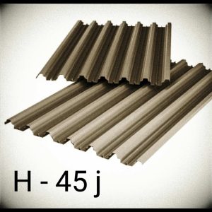 Профнастил H 45 j / 0,5 мм RAL 8019