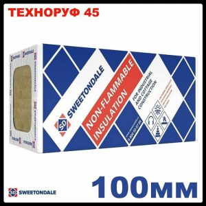 Базальтовий утеплювач Техноруф Н Оптима 100 мм  ⁇  2,16 м2/упк