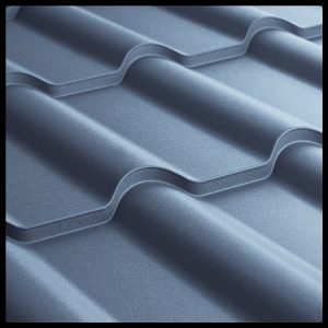 Металочерепиця Ретро U.S.Steel Словаччина 0,45 mm PEMA RAL 7016
