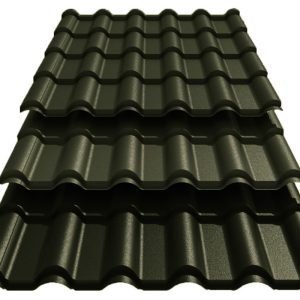 Металочерепиця РетроUS Steel Словаччина 0,45 mm PE Ral 6020