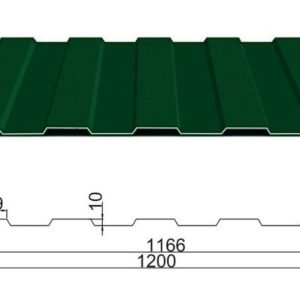 Профнастил С-10 Алмет 0,45 мм RAL