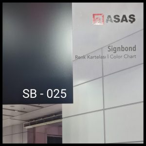 Інтер'єрні композитні панелі ТМ — Signbond 3 мм SB-006 Синій (1500*6100)