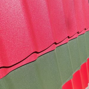 Металодахівка на замовлення. Металочерепиця від виробника 0.45 мм. глянець Ral 6002