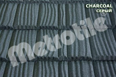Композитна черепиця Metrotile WOOD (вуд) Charcoal Маріуполь